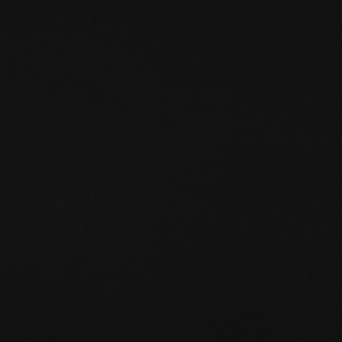 Jersey aus Bio-Baumwolle - Schwarz, OEKO-TEX® zertifiziert (Meterware)