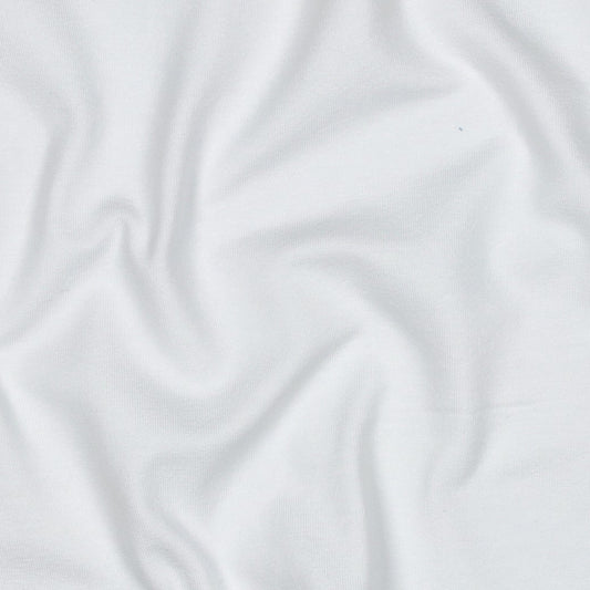 Jersey aus Bio-Baumwolle - Weiß, OEKO-TEX® zertifiziert (Meterware)