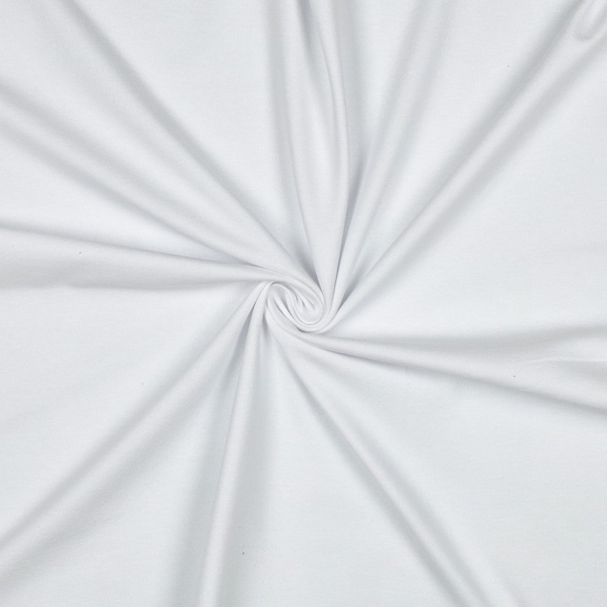 Jersey en coton biologique - Blanc, certifié OEKO-TEX® (au mètre)