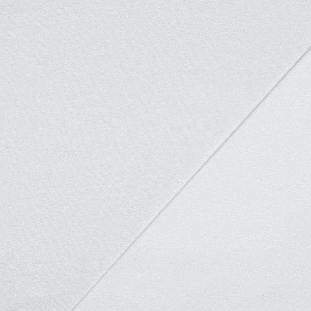 Jersey en coton biologique - Blanc, certifié OEKO-TEX® (au mètre)
