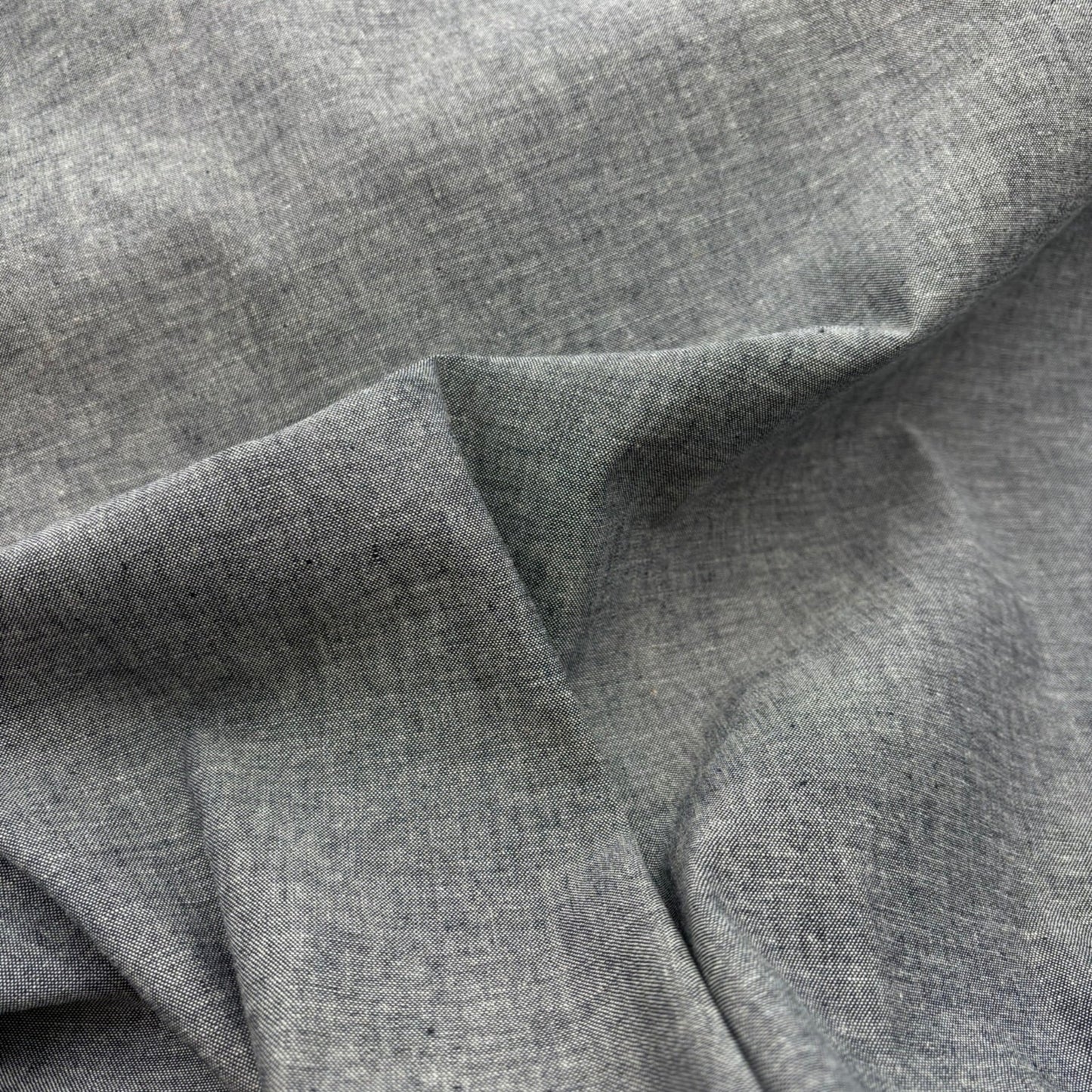 mind the MAKER Calvin Chambray Bio-Baumwollstoff – Oeko-Tex Zertifiziert (Meterware)