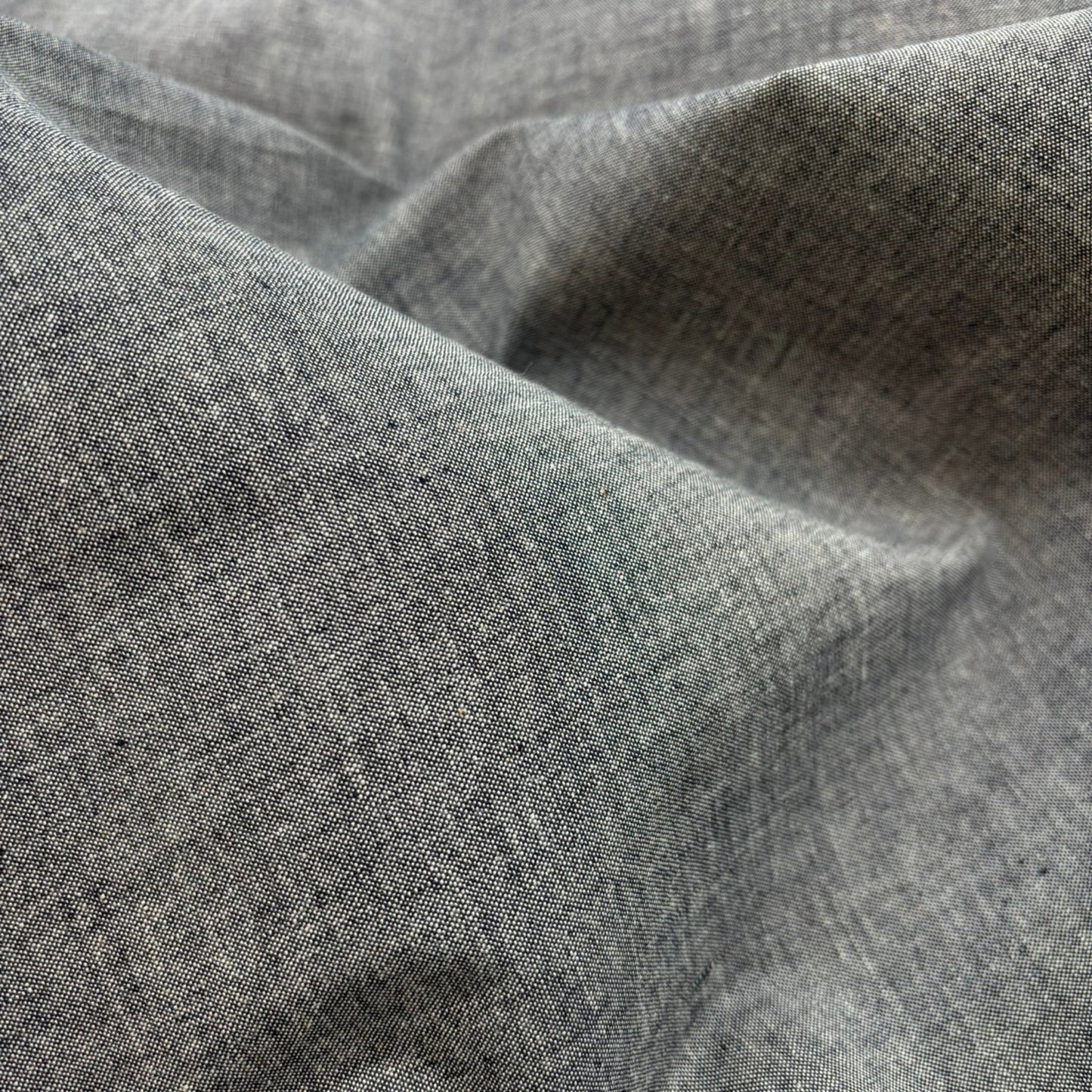mind the MAKER Calvin Chambray Bio-Baumwollstoff – Oeko-Tex Zertifiziert (Meterware)